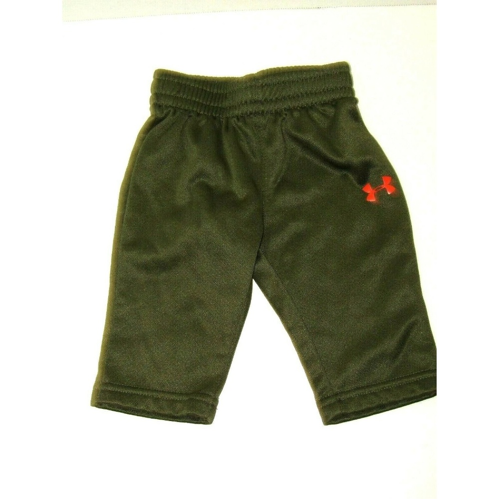 Under Armour Baby Boys 0/3 Month Green Track Pants